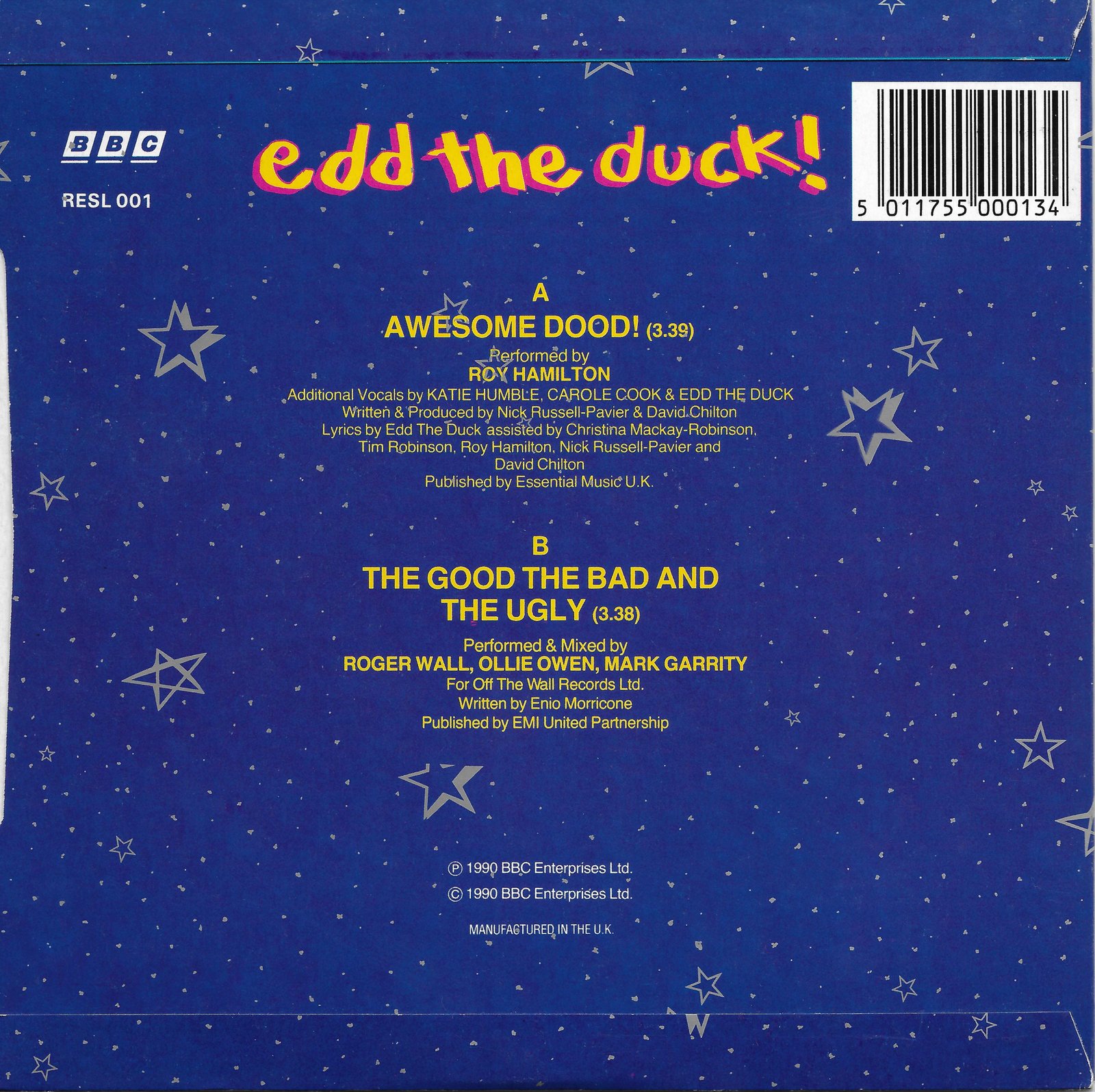 Back cover of RESL 001